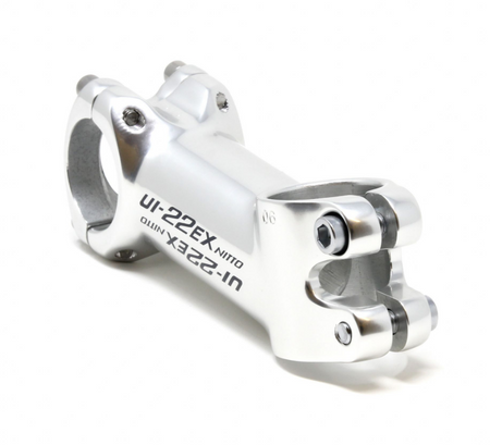 Nitto UI-22EX Ahead Stem | 31.7mm Clamp | Silver