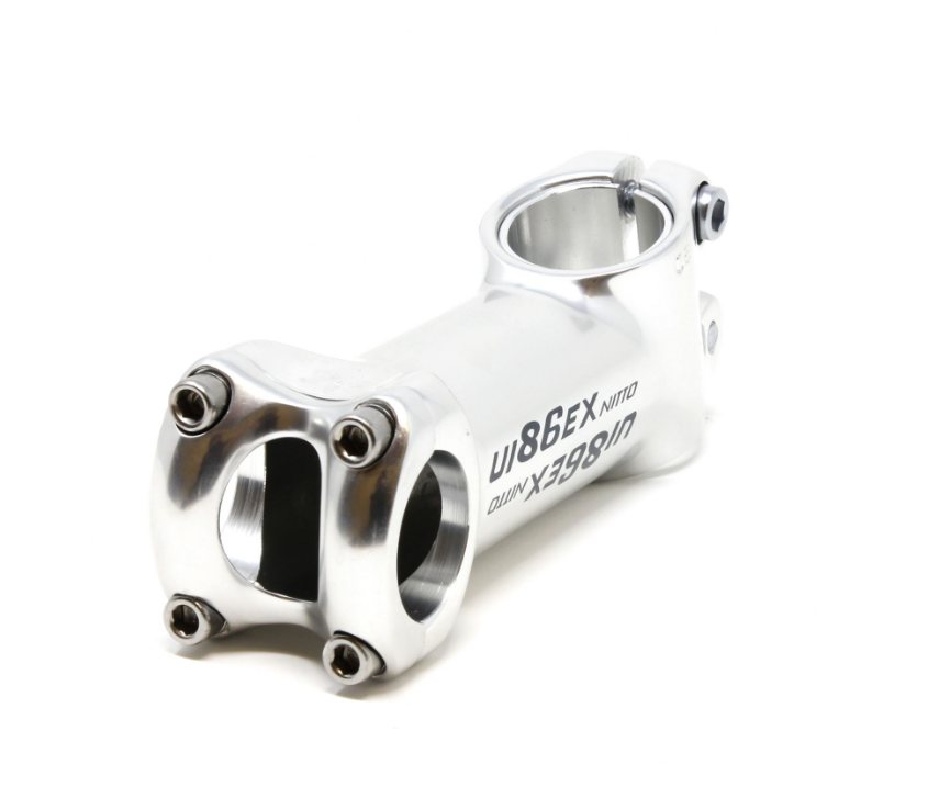 Nitto UI-86EX Ahead Stem | 26mm Clamp | Silver