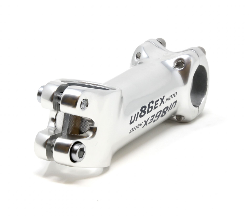 Nitto UI-86EX Ahead Stem | 26mm Clamp | Silver