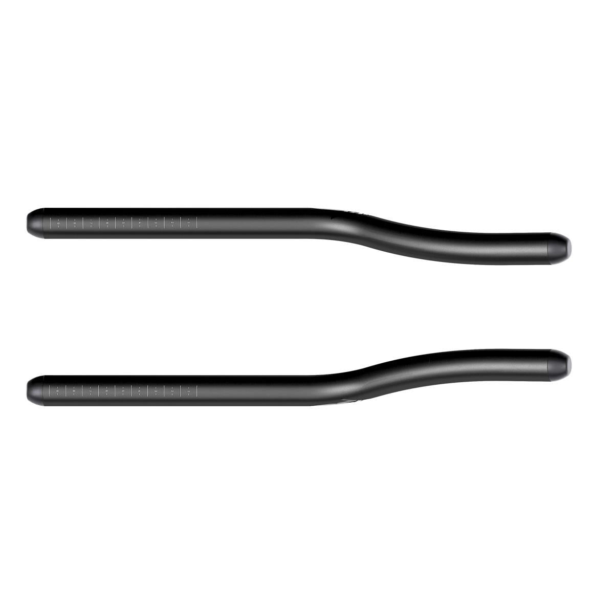 Zipp Vuka Alumina Evo Handlebar Extensions | 22.2mm Extension Clamp | 360mm Lengh | Bead Blast Black All Sizes