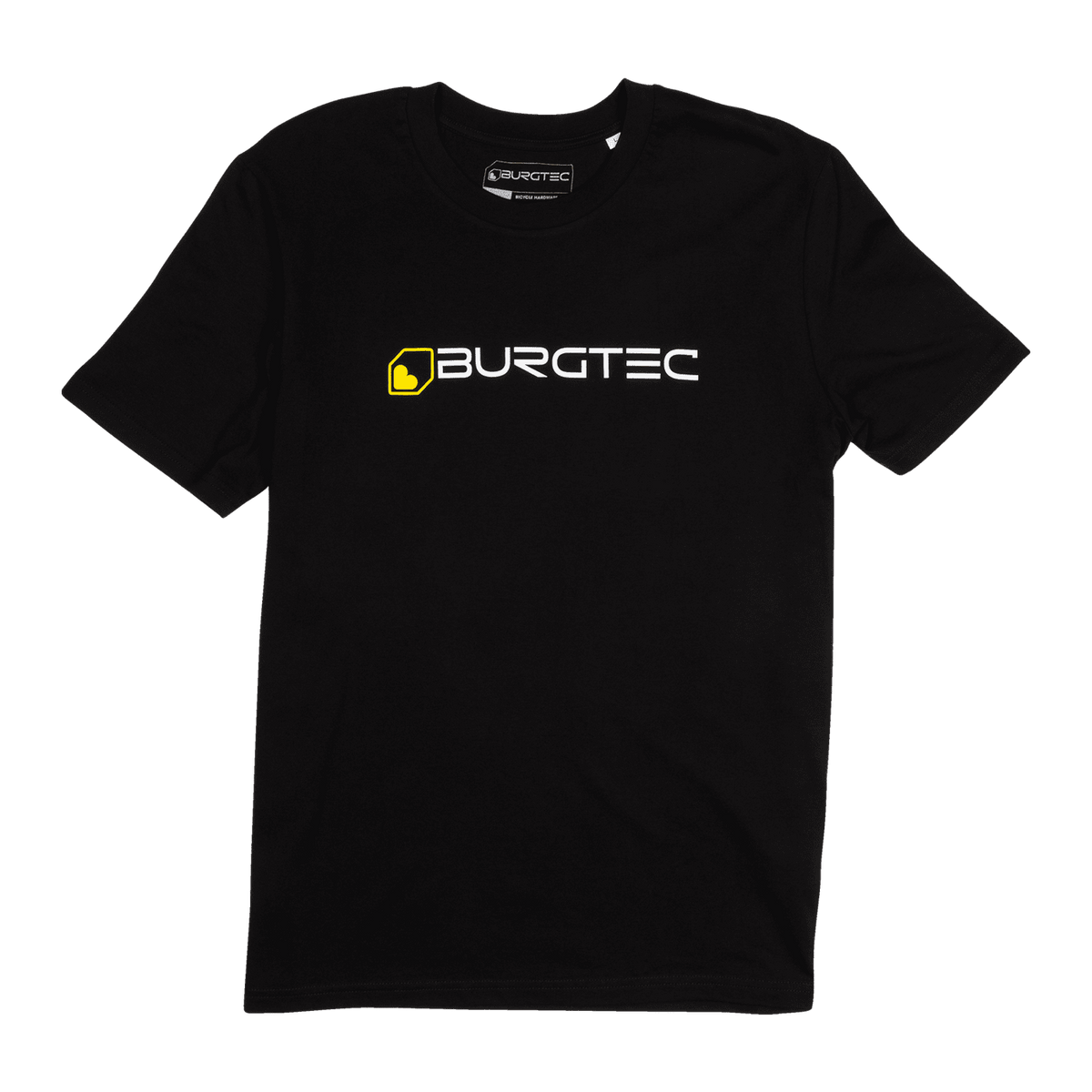 Burgtec Logo Unisex Cotton T-Shirt In Black