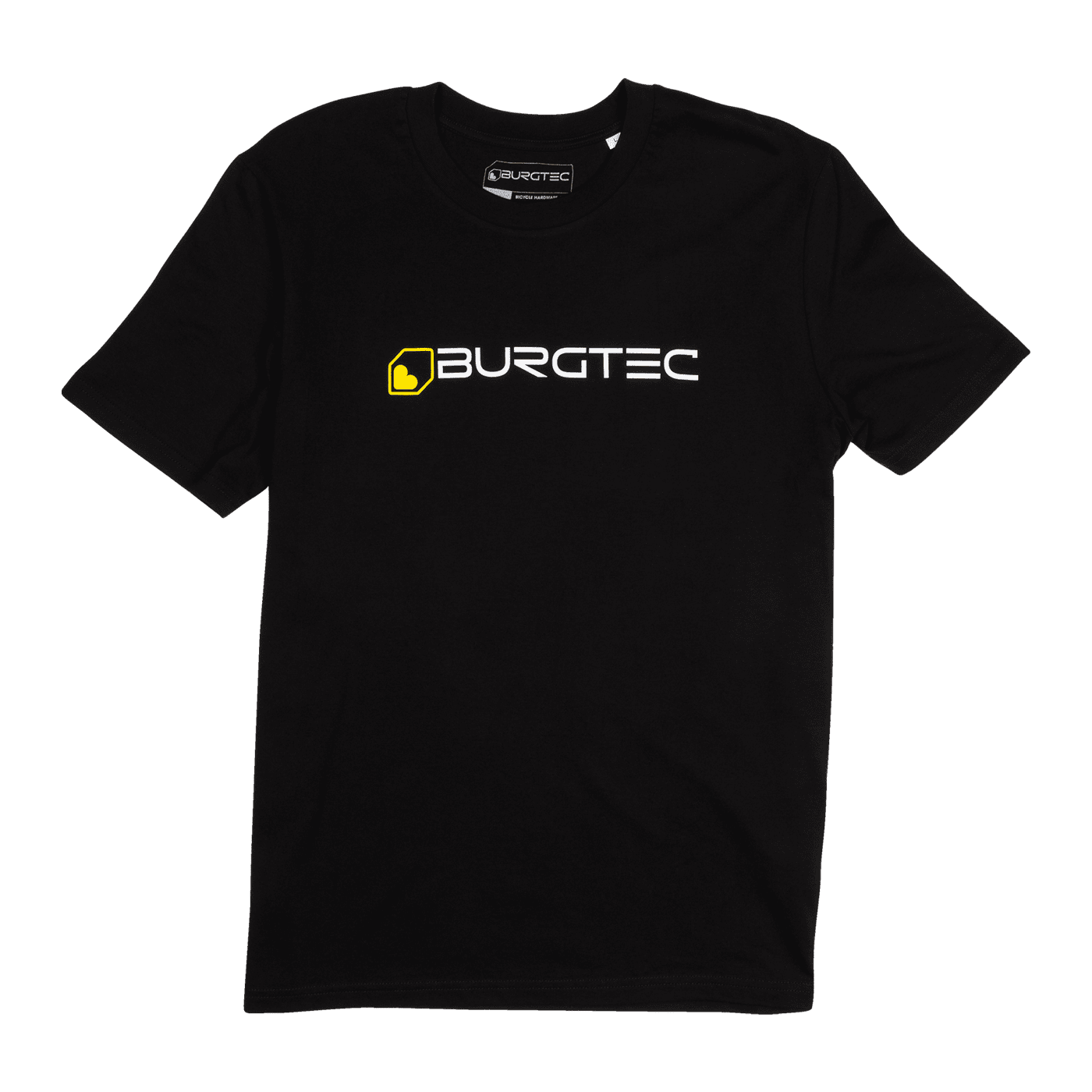 Burgtec Logo Unisex Cotton T-Shirt In Black