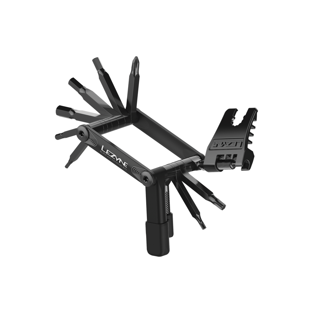 Lezyne V Pro 17 Compact Multi Tool For All Bikes With Tubeless Tool With Black Anti-Corrosion