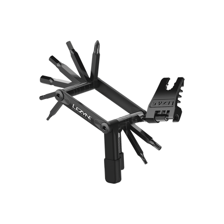 Lezyne V Pro 17 Compact Multi Tool For All Bikes With Tubeless Tool With Black Anti-Corrosion