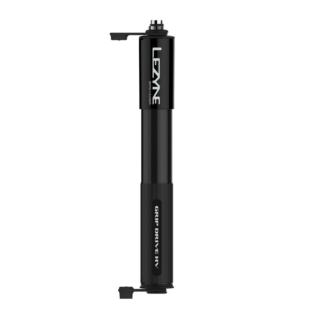 Lezyne Grip Drive High Volume Dual Valve Hand Pump In Black