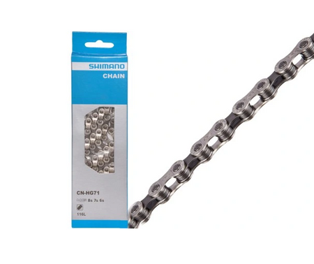 Shimano CN-HG71 Chain 6 / 7 / 8 Speed 116 Links Includes Quick Link