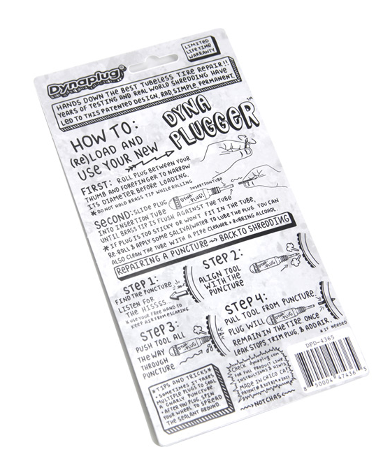 Dynaplug Dynaplugger Bicycle Tubeless Repair Tool