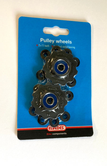 Elvedes 11T Jockey Wheels | 8/9/10/11 Spd Shimano | 8/9/10 Spd Campagnolo |