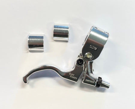 Dia Compe Tech 99 Dirt Harry Single Left Hand Brake Lever In All Silver