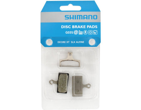 Shimano G03S Steel Backed Resin Brake Pads Pair