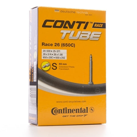 Continental Race 26 (650c) 650 x 18/25 - 26 x 3/4- 26 x 1.0 Presta 60mm Valve