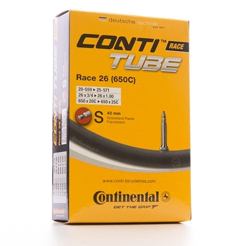 Continental Race 26 (650c) 650 x 18/25 - 26 x 3/4- 26 x 1.0 Presta 42mm Valve