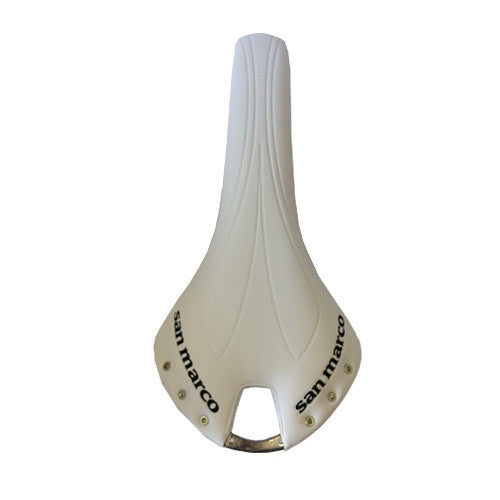 Selle San Marco Magma MG Saddle In White RRP £57
