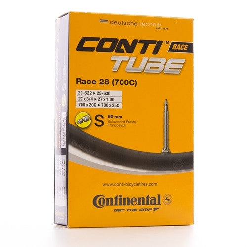 Continental Race 28 Inner Tube 700 x 18/25 All Presta Valve Lengths