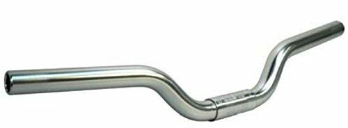 Nitto B221AA Riser Handlebars | 25.4mm Clamp | 470mm Wide | Silver