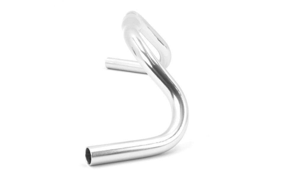 Nitto RM-3 Dirt Drop Flared Road/Gravel Handlebars | 25.4mm Clamp | 520mm | Silver
