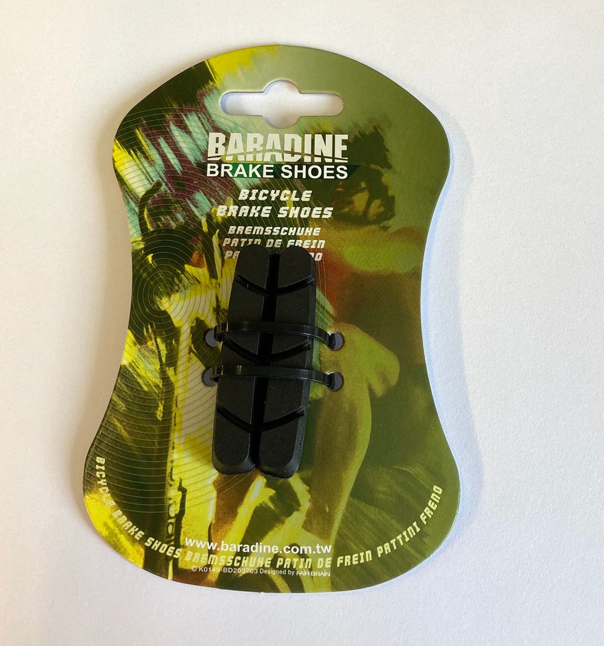 Baradine 460-2 Campagnolo Road Rim Brake Shoe/Pads - 55mm