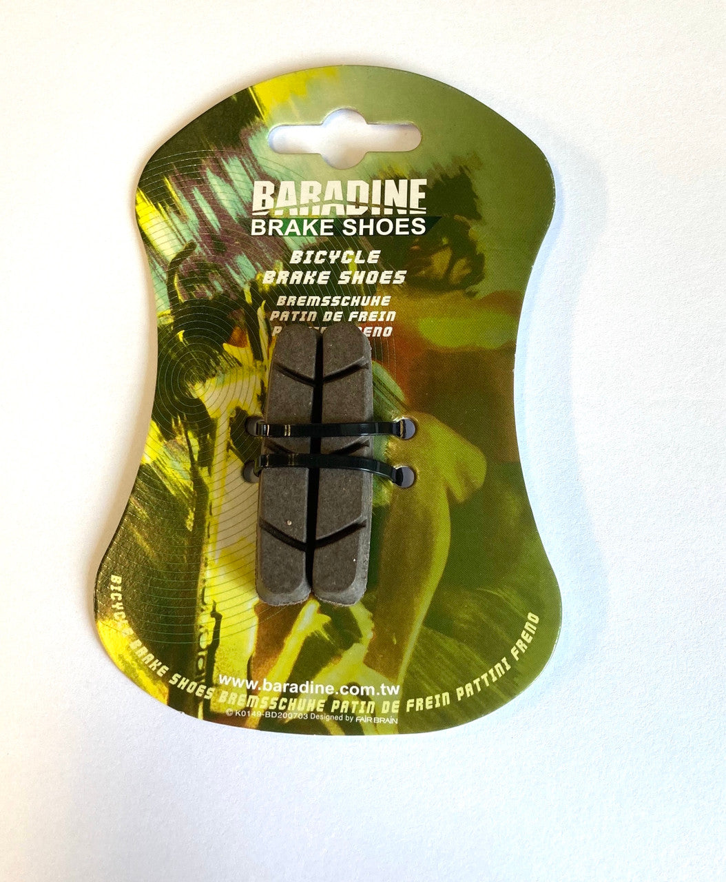 Baradine 460-Cork Campagnolo Brake Shoe/Pads for Carbon Rims