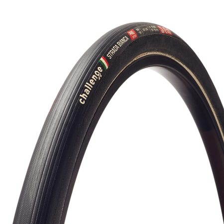 Challenge Strada Bianca Pro Cyclocross/Gravel Tubular Tyre In Black 700x30