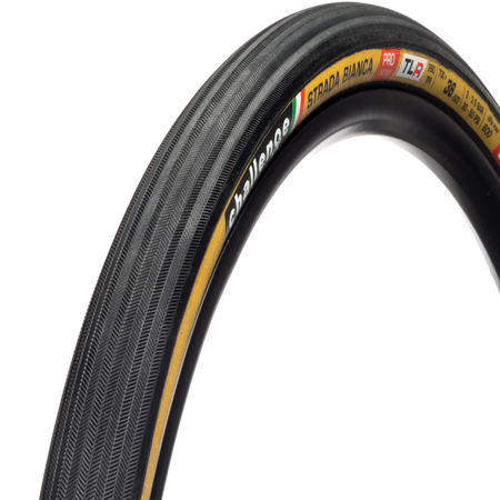 Challenge Strada Bianca Pro Tubeless Ready Cyclocross/Gravel Tyre- Tan 700 x 36