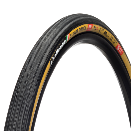 Challenge Strada Bianca Pro Tubeless Ready Cyclocross/Gravel Tyre- Tan 700 x 40