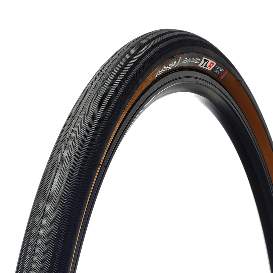 Challenge Strada Bianca Tubeless Ready Cyclocross/Gravel Tyre - Brown 700 x 36