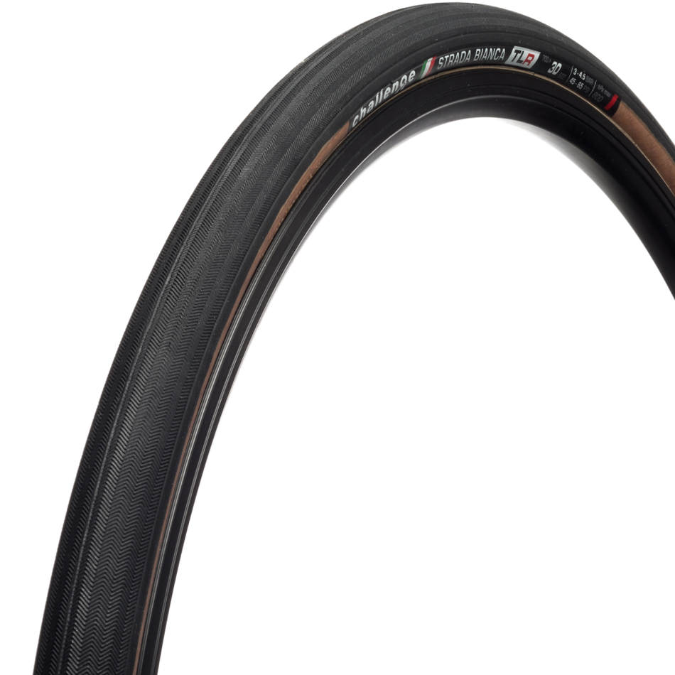 Challenge Strada Bianca Tubeless Ready Cyclocross/Gravel Tyre - Brown 700 x 30