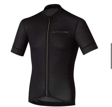 Shimano Men's S-PHYRE Short Sleeve Jersey In Black All Sizes RRP £189.99