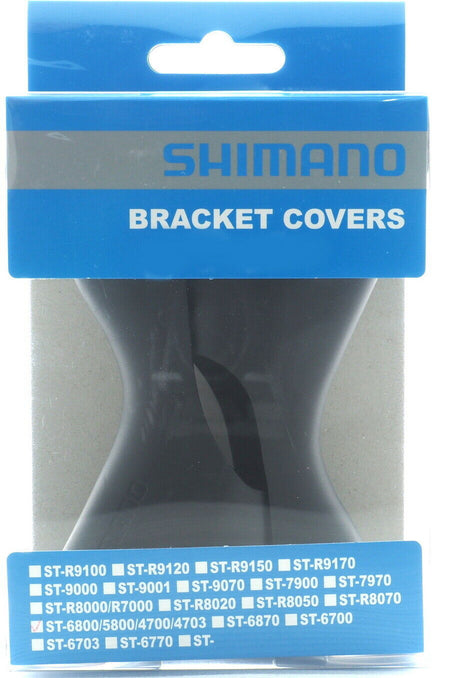 Shimano 6800 / 5800 / 4700 / 4703 STI Lever Hoods In Black