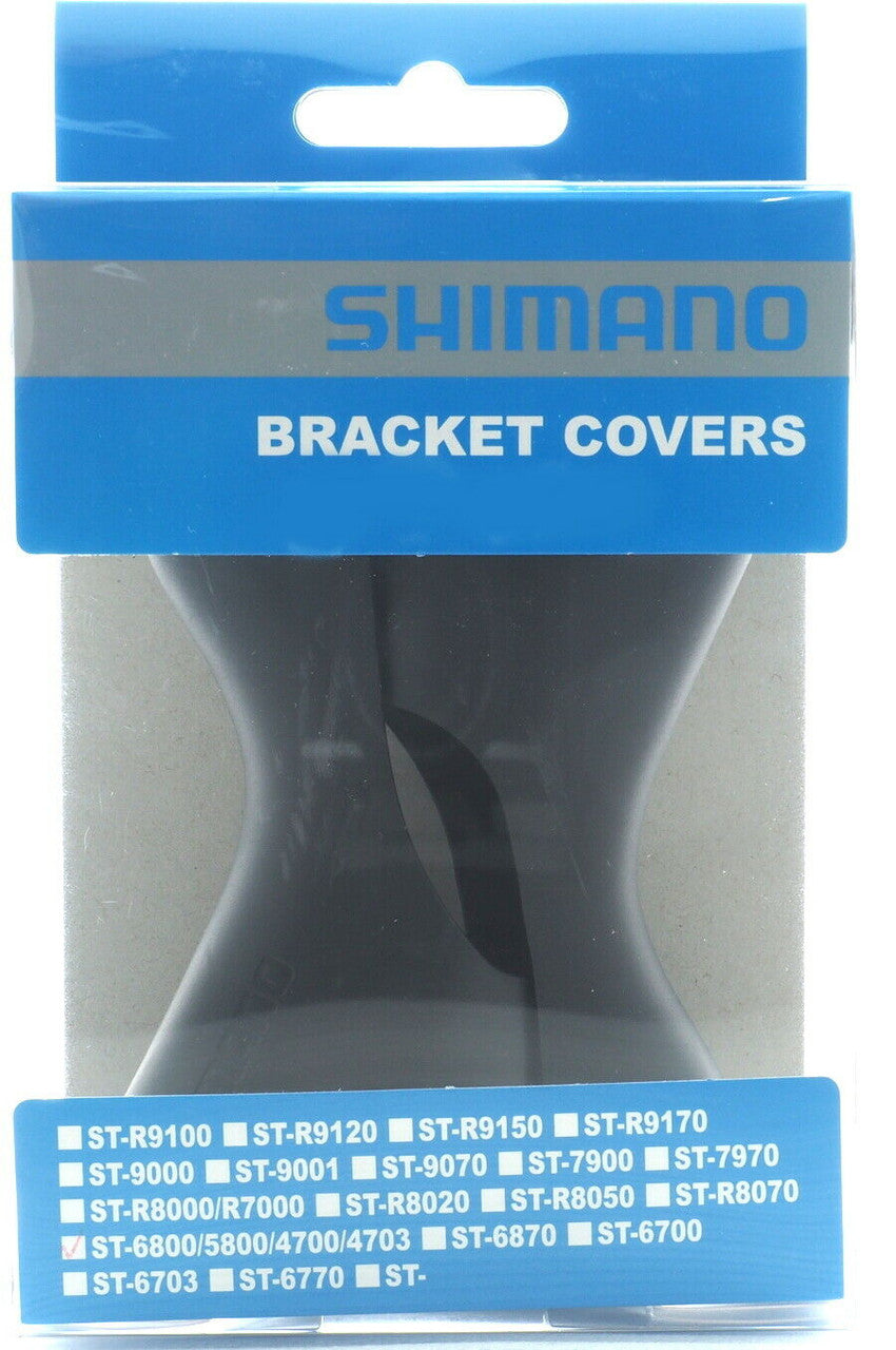 Shimano 6800 / 5800 / 4700 / 4703 STI Lever Hoods In Black
