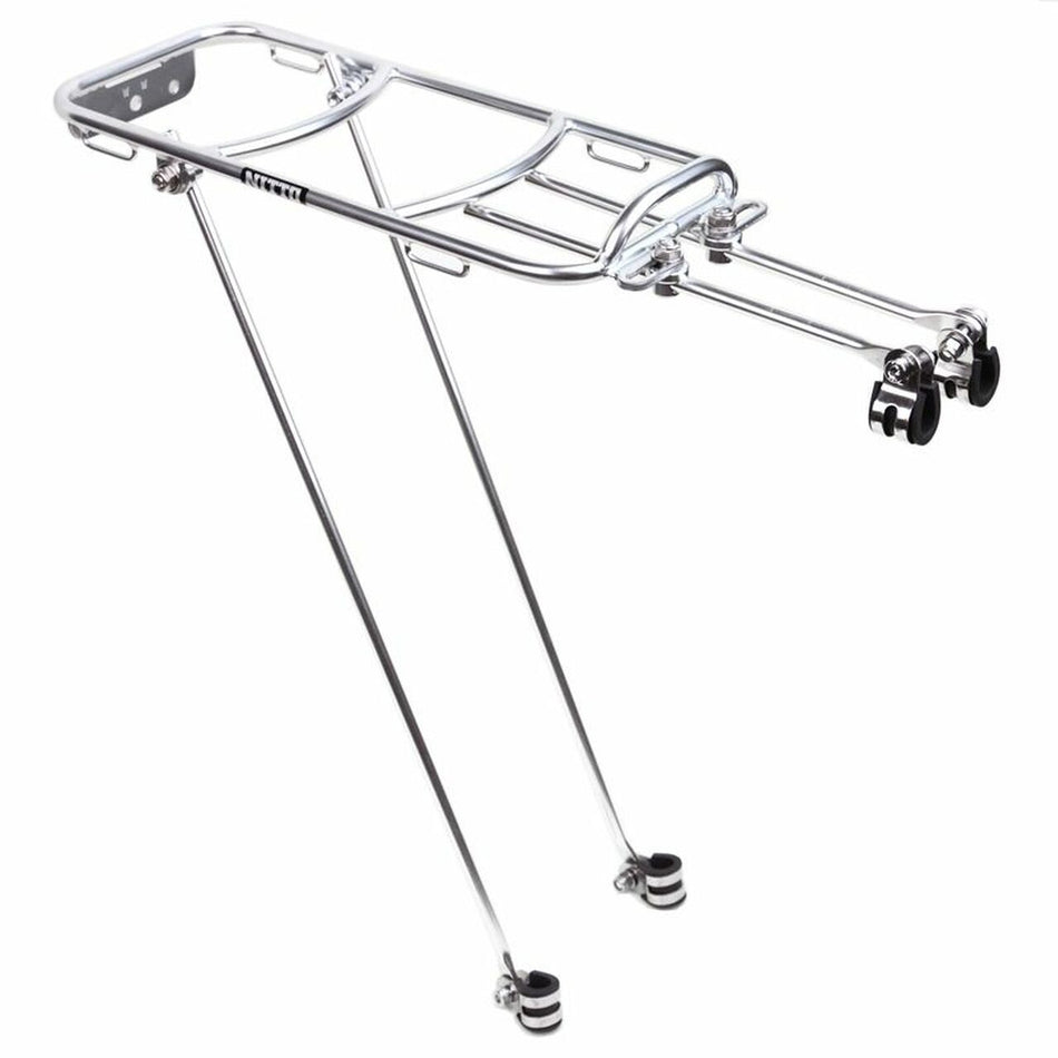 Nitto R14 Rear Pannier Rack Without Tombstone | Silver