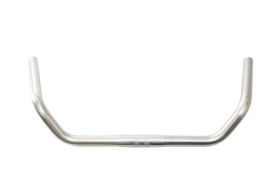 Nitto B604AAF Cruiser Handlebars | 25.4mm Clamp | 530mm Wide | Silver