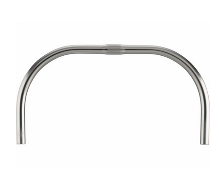 Nitto B617AA Handlebars | 25.4mm Clamp | 450mm Wide | Silver