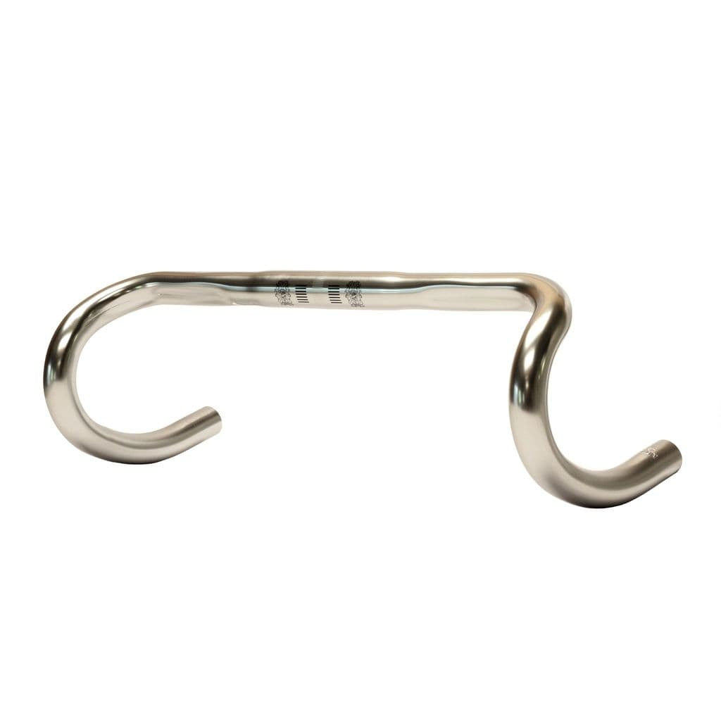 Nitto M109AA Road Drop Compact Handlebars | 26mm Clamp | Silver