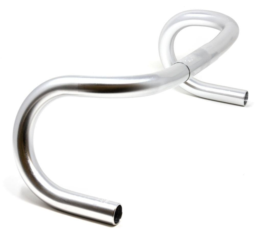 Nitto B132AAF Randonneur Handlebars | 25.4mm Clamp | Silver