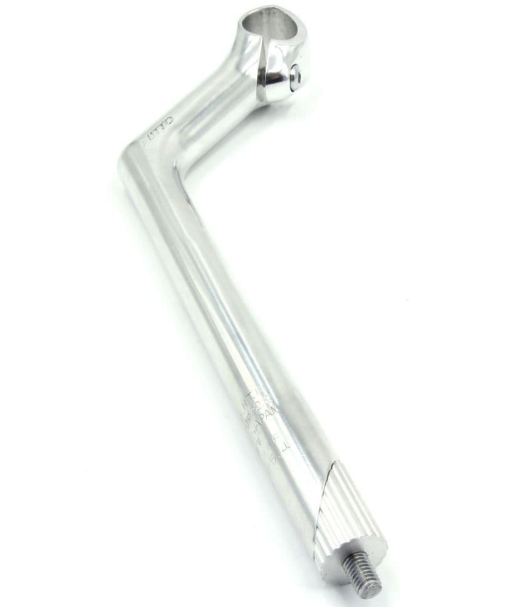 Nitto MT-10 MTB Quill Stem | 25.4mm Clamp | Silver