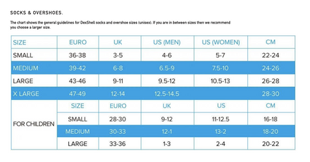 DexShell Lightweight Water Resistant Cycling Overshoes In Orange