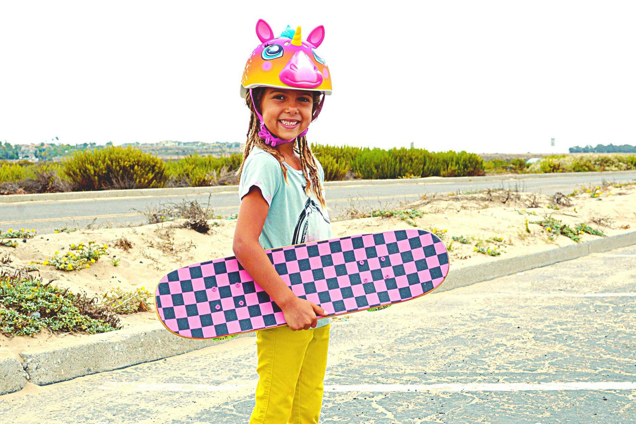 C-PREME RASKULLZ Childrens Helmet 5+ Years Super Rainbow Corn Style Size 50-54CM