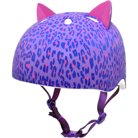 C-PREME KRASH FS Leopard Kitty Children's / Youth 8+ Years Fit System Helmet Size 54-58cm
