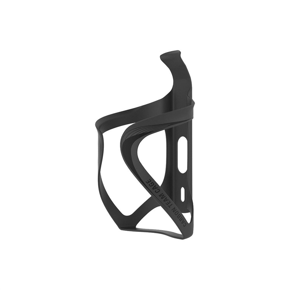 Lezyne Carbon Team Super Light Bottle Cage In Matt Black/Black