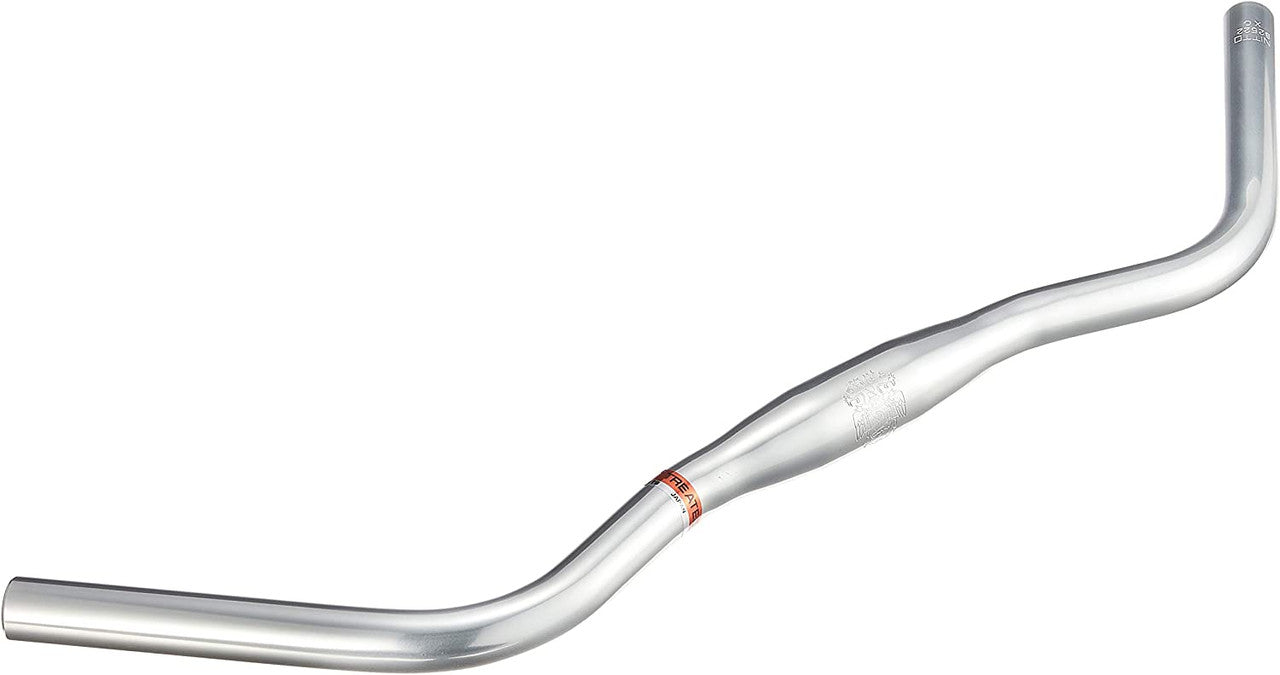 Nitto B2522AA SSB Jitensha Handlebars | 31.7mm Clamp | Silver