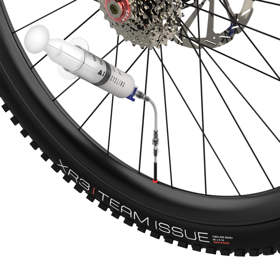 KOM Tubeless Tyre Sealant Injector With Valve Core
