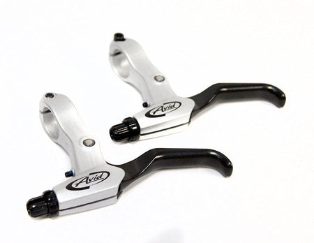 Sram AVID FR-5 MTB Brake Levers Pair In Silver For Disc / Linear-Pull Brakes