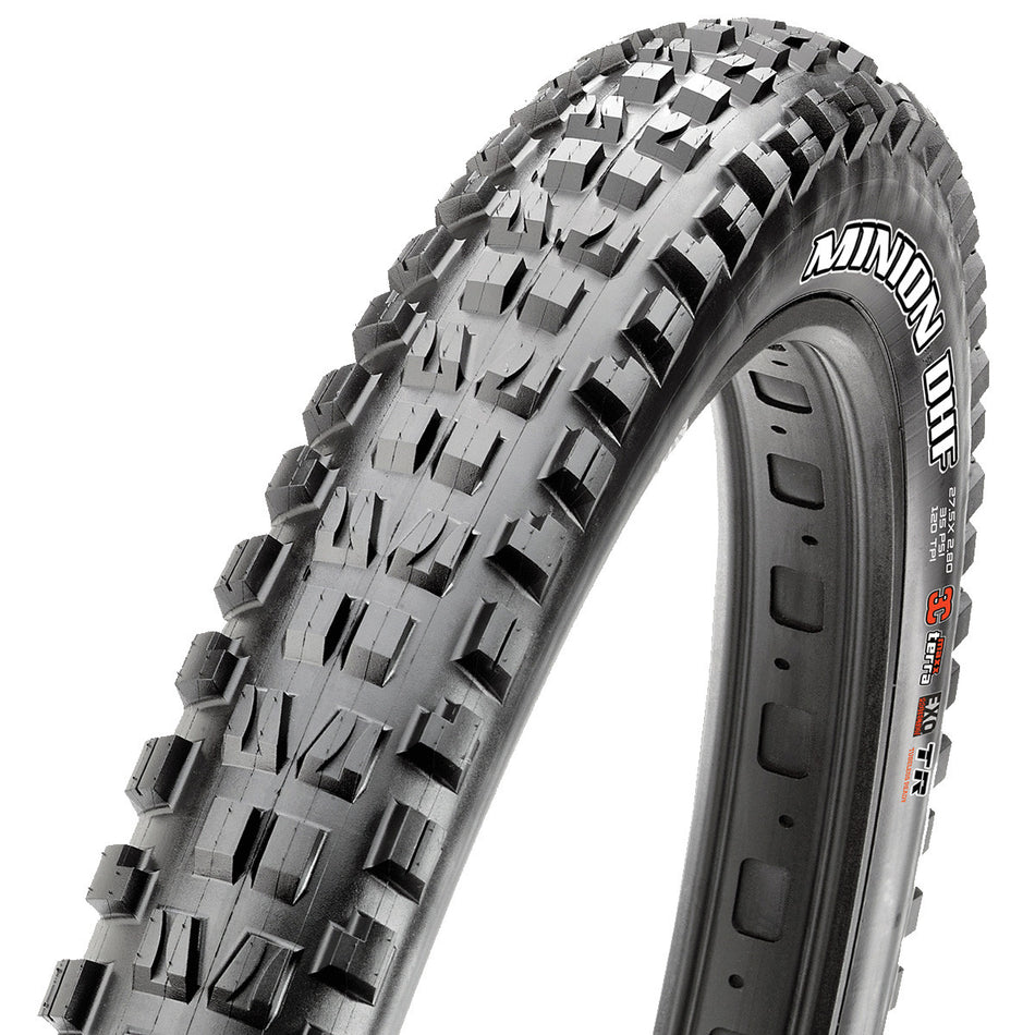 Maxxis Minion+ DHF 120TPI Folding 3C Maxx Terra ExO Tubeless Ready Folding Tyre 27.5 x 2.8