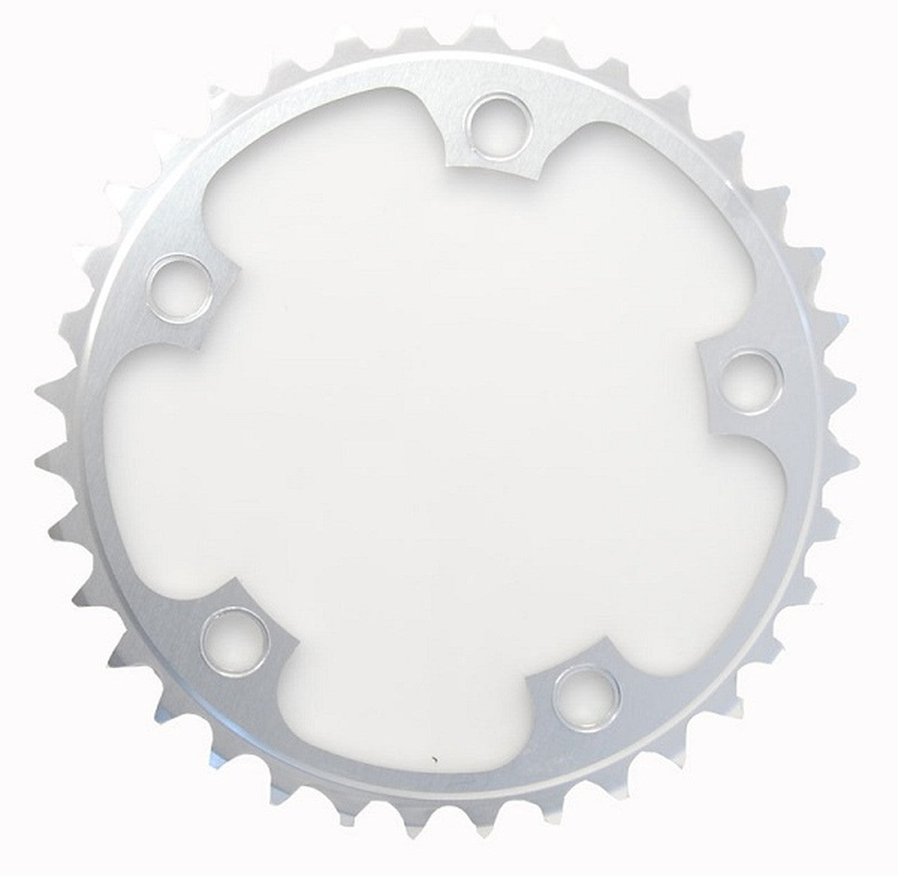 Stronglight Dural 5083 9/10 Speed 110mmBCD Compact Inner / Outer Chainrings 50T 34T In Silver