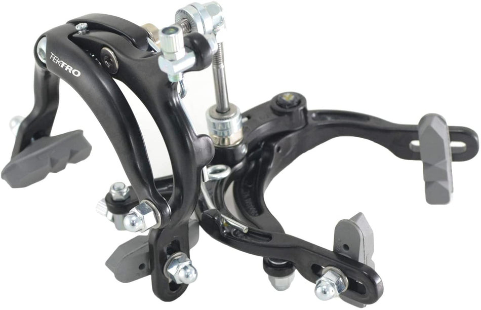 Tektro 900A Dual Pivot 72-92mm Reach Hex Nut Fitting Brakeset In Black