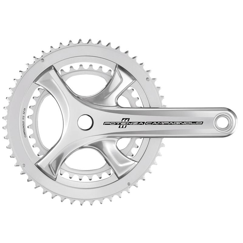 Campagnolo FC-17 Potenza 11 Speed Power Torque Chainset In Silver