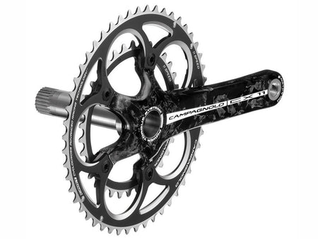 Campagnolo FC11 CX Power Torque 11 Speed Carbon Chainset In Black