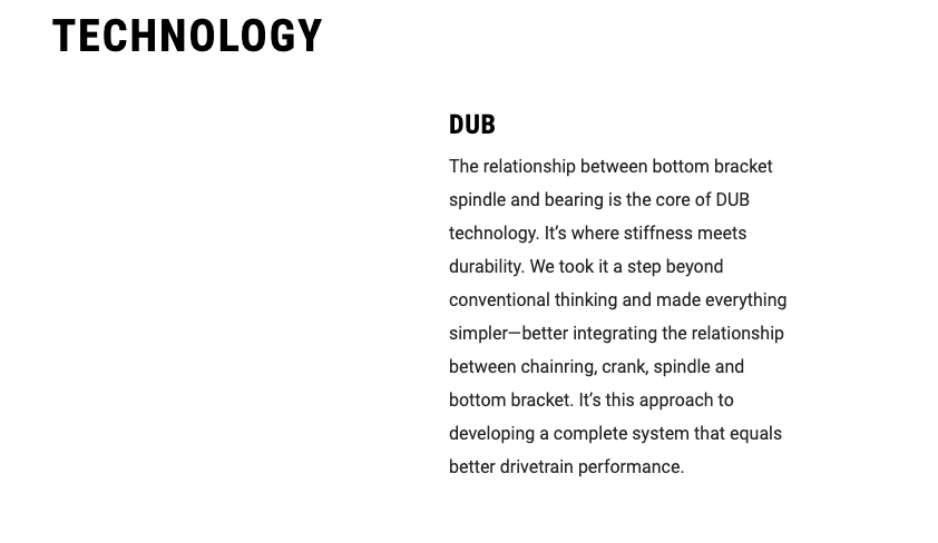 Sram Dub Pressfit MTB Bottom Bracket 89/92mm