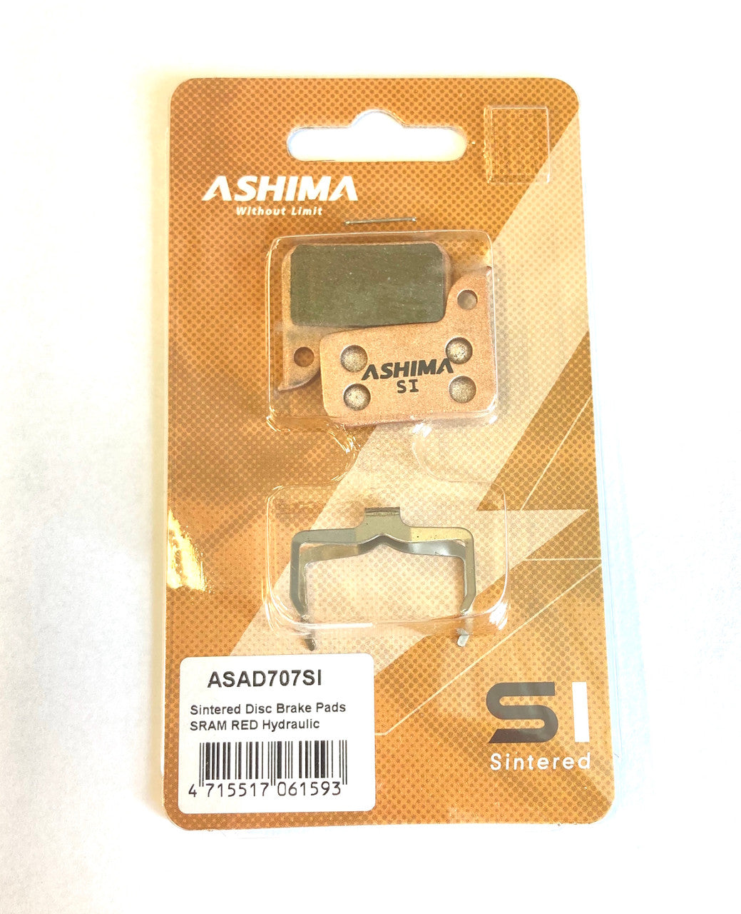 Ashima Sintered Brake Pads For Sram RED HRD Hydraulic Road Disc